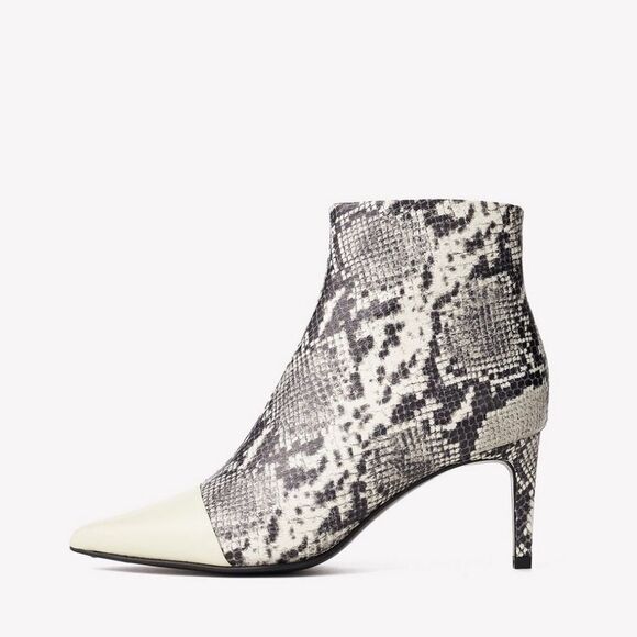 NIB Rag & Bone Beha Black/White Python Boot **sold out online** - Picture 12 of 16